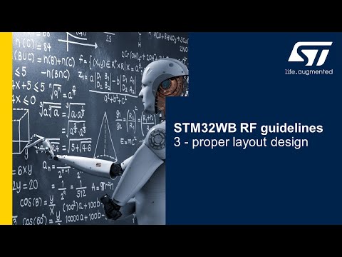 STM32WB RF guidelines - 3 - proper layout design