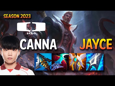 DK Canna JAYCE vs KENNEN Top - KR Ranked
