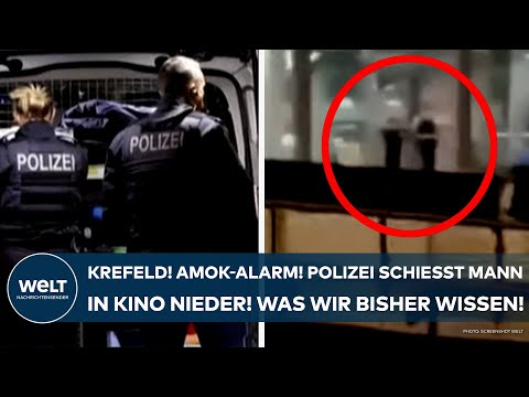 KREFELD: Amok-Alarm! Polizei schießt Mann in Kino nieder! Was wir bisher wissen, was nicht!
