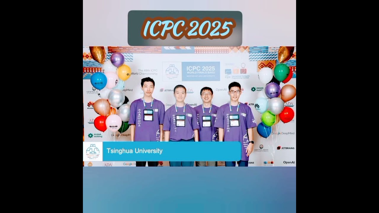 ICPC 2025 top ranked. #shorts #icpc #2025