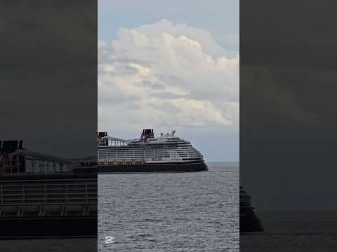 Thumbnail for Disney wish at sea #cruisetour #vlog #beingmariner #cruiseship #marineservices #merchantnavy #short