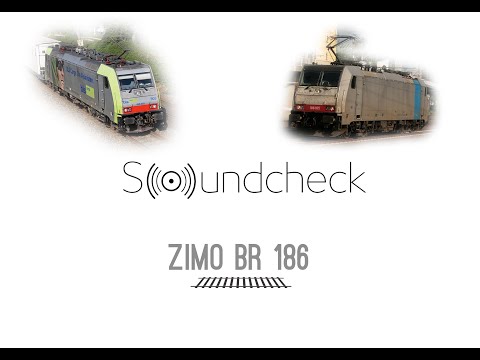 [Soundcheck] Zimo Soundprojekt für BR 186 / Re 486