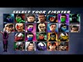 Ultimate Mortal Kombat 3 Sound Mega Drive MUGEN Rain Gameplay