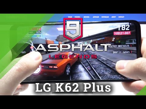 LG K62 Plus - Asphalt 9 Game Test