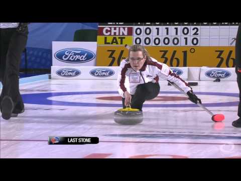 CURLING: WWCC 2013 Draw 14 CHN vs LAT - HIGHLIGHTS