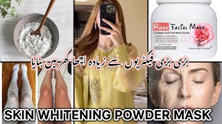 Instant skin whitening Mask | Results in 15 minutes 🔥Orange peel powder |Beetroot powder
