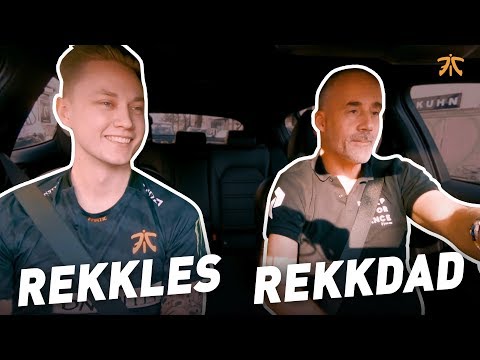 Rekkles catching up with his dad in Berlin!