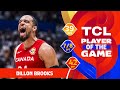 Dillon Brooks (39 PTS) | TCL Player Of The Game | USA vs CAN | FIBA Basketball World Cup 2023