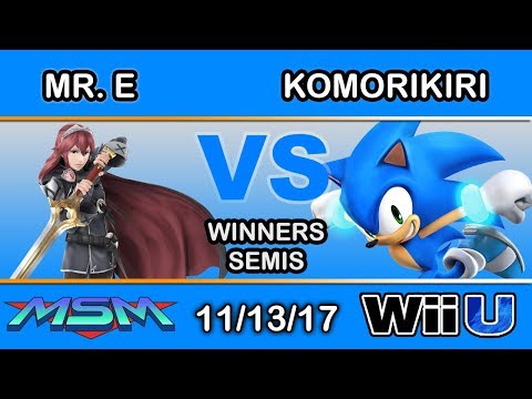 MSM 121 - Fstep | Mr. E (Lucina) Vs. 2GG | komorikiri (Sonic) Winners Semis
