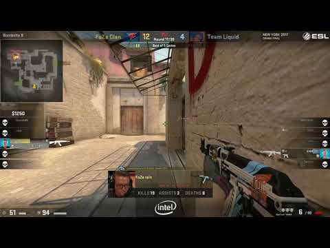 Rain 1 vs 3 clutch / Liquid vs FaZe