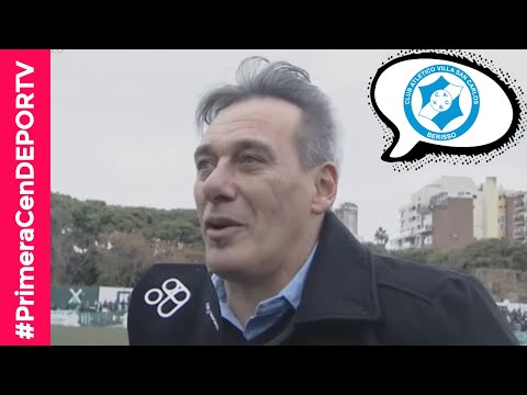 Jorge Vivaldo (DT Villa San Carlos) - Emoción tras el 1-0 ante Excursionistas - Ascenso a la B Metro