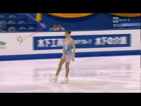 Nice 2012 ICE - LADIES FP -2/26- Polina KOROBEYNIKOVA - 31/03/2012