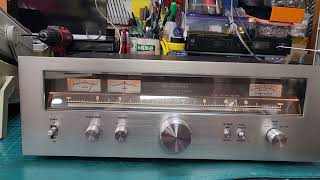 켄우드 7700 튜너 출고전테스트 입니다