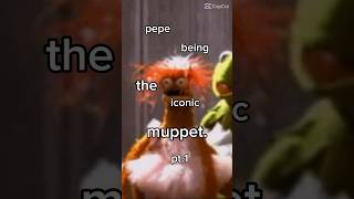 Pepe being the iconic muppet #muppets #pepe #funny