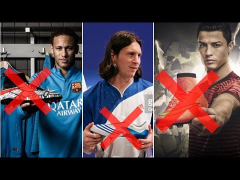 5 times Pros REFUSED to wear their own Football Boots ( Neymar, Messi, Ronaldo & More)