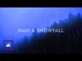 Øneheart x reidenshi - snowfall (Slowed & Reverb) & Rain Sounds - 1 Hour Version Loop