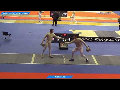 Algiers World Cup 2023 SMS - L16 - Eli Dershwitz USA v Oh Sanguk KOR