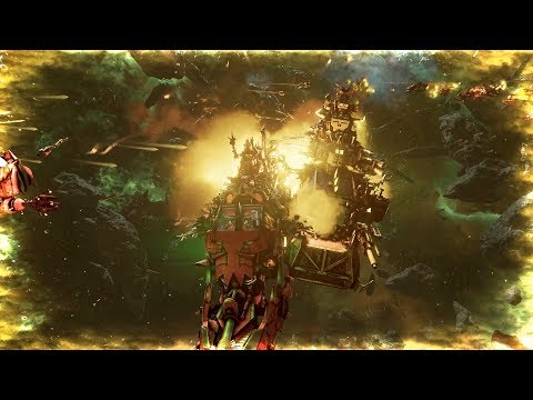 Ork Pirates (Evil Sunz) vs Ork Pirates! Rank 33 - Battlefleet Gothic Armada