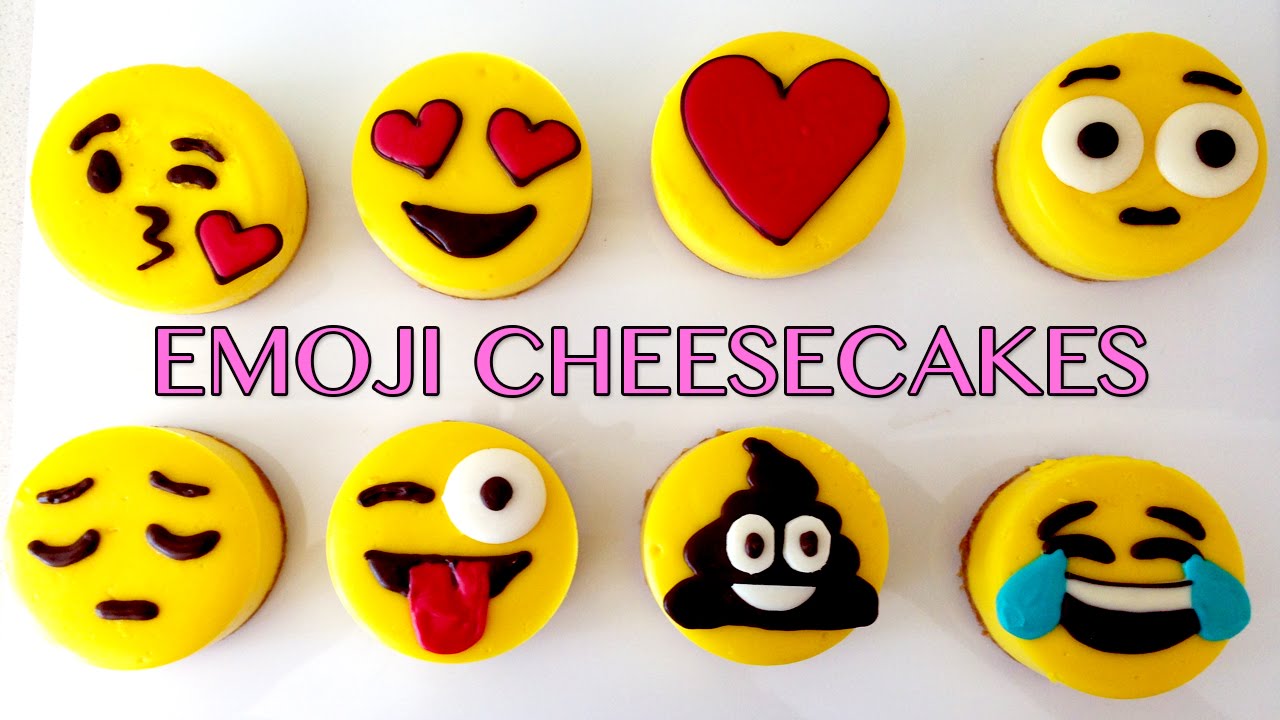 EMOJI CHEESECAKE RECIPE How To Cook That Ann Reardon thumnail