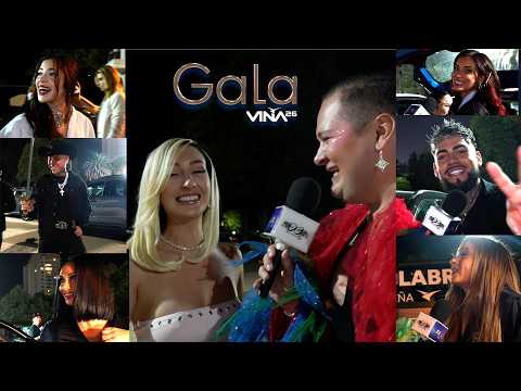 LO QUE NO SE VIO DE LA GALA DEL FESTIVAL 🤩👠🌟