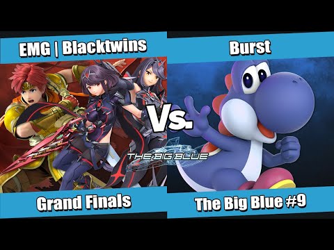 The Big Blue #9 Grand Finals - EMG | Blacktwins (Aegis, Roy) vs Burst (Yoshi)