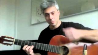 Aris Lanaridis - Guitar Tutorial - Intro for Michelle by The Beatles