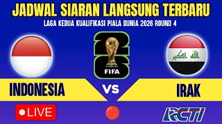 Download lagu 🔴LIVE RCTI DINI HARI! JADWAL TIMNAS INDONESIA VS IRAK LAGA KE-2 KUALIFIKASI PIALA DUNIA 2026 ROUND 4 mp3