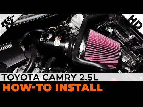 Toyota Camry 2.5L [#69-8620TTK] Air Intake Installation