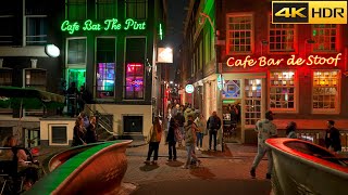 Amsterdam Red Light Area 🚨Is it safe to walk with an expensive camera?📹Walking T