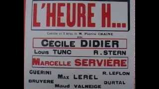 "L'heure H" Pierre Chaine (1935)