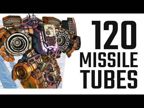 120 Missile Tubes - Fafnir MRM Build - Mechwarrior Online The Daily Dose #983