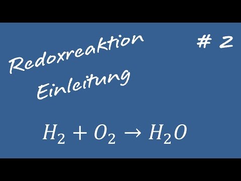 Redoxreaktion #2 Beispielaufgabe