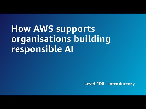 AWS Summit ANZ 2022 - How AWS supports organisations building responsible AI  (SCI1)