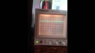 chute de tension en sortie de régulateur.