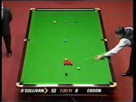 Ronnie 139 Break vs Ebdon 1996 World Chmps