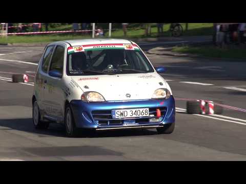 4 Runda RPŚl 2017 - Jastrzębie-Zdrój - Tomasz Kubica / Szymon Lanuszny - Fiat SCS