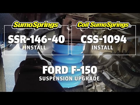 Ford F-150 Suspension Upgrade | SumoSprings SSR-146-40 & Coil SumoSprings CSS-1094