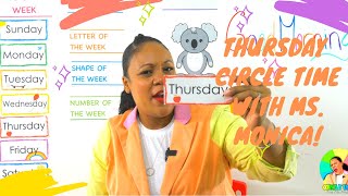 Thursday 5/28/20 - Preschool Circle Time - Learn at Home