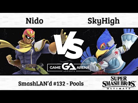 SmashLAN'd 132: Nido (Captain Falcon) vs. SkyHigh (Falco) - Pools