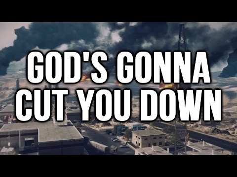 Battlefield 3 - God's Gonna cut you Down [Music Video]