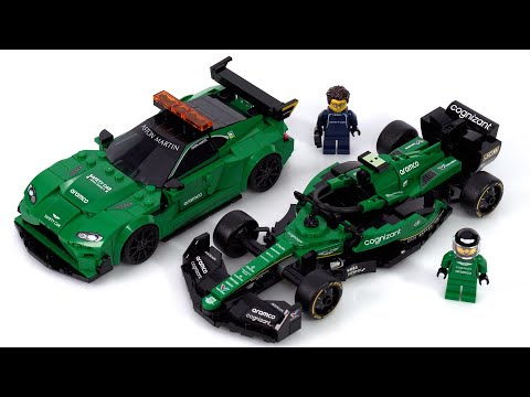 LEGO Speed Champions Aston Martin Vantage Safety Car & Formula 1 car independent review! 76925
