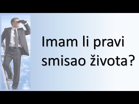 Imam li pravi smisao života? - Mladen Aradski