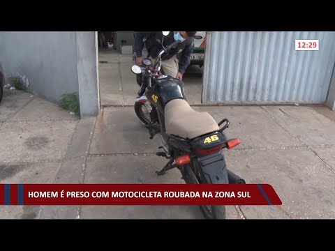 Homem é preso com motocicleta roubada na zona sul de Teresina 30 12 2020