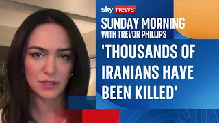 'Thousands of Iranians have been killed by the regime'