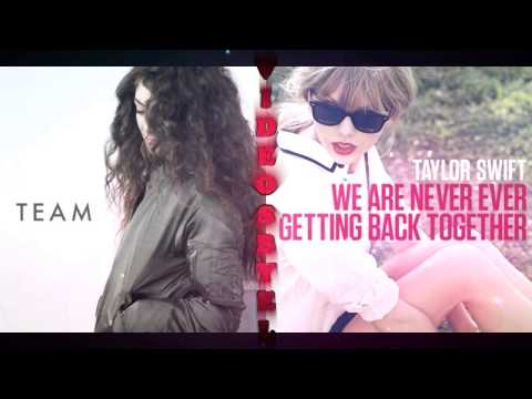 Lorde vs Taylor Swift - We will never ever be a Team