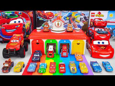 Disney Pixar Cars Toys Unboxing Review | Disney Cars Lightning McQueen & Tayo the Little Bus
