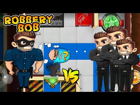Robbery Bob | Chapter 3 - Push Of Skinny Cop - Use Skinny Cop Costume Perfect Part 261