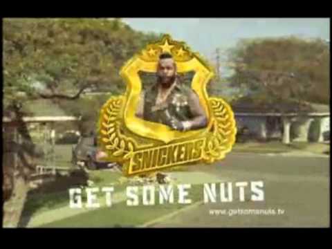 The Extended Snickers Commercials of Mr.T (Full Version)
