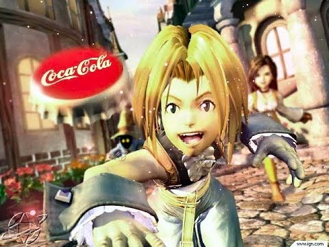 Final Fantasy IX comercial Coca Cola
