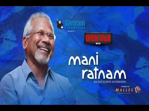 "Who said Thalapathy had two climaxes?" - Open talk with Mani Ratnam